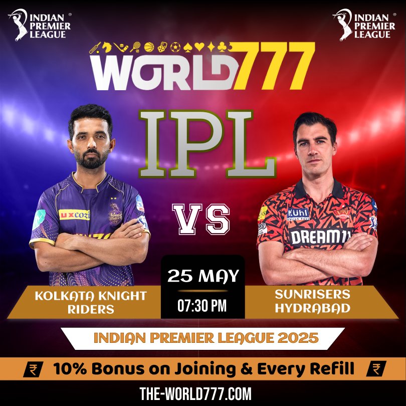 IPL 2025 SRH vs KKR Match Prediction & Fantasy Tips | World777 Login | World777 ID