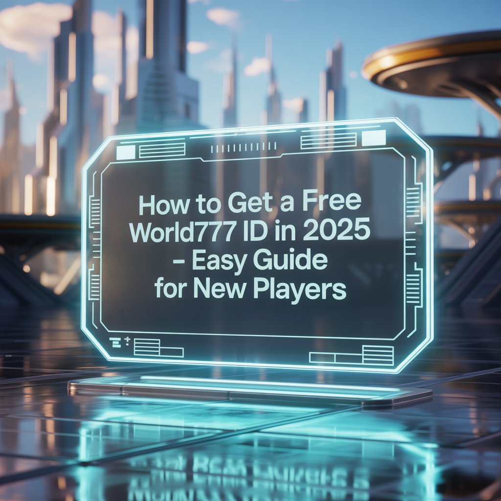 How to Get a Free World777 ID in 2025 – Easy Guide for New Players