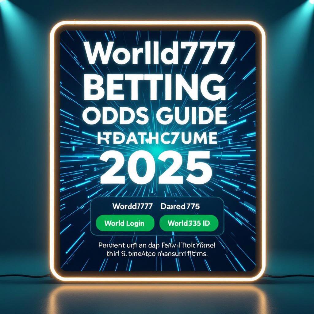 World777 Betting Odds Guide 2025 | World777 Login | World777 ID