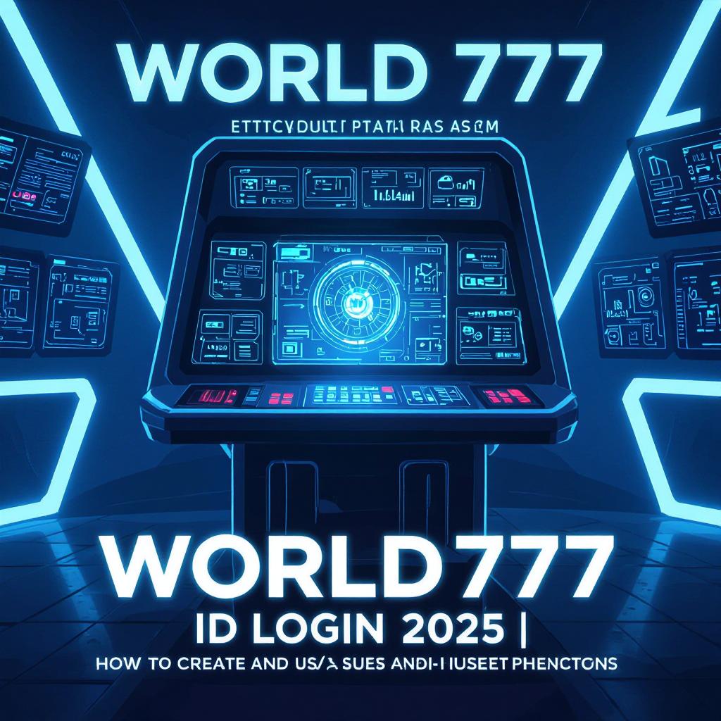 World777 ID Login 2025 | How to Create and Use World777 Com Account