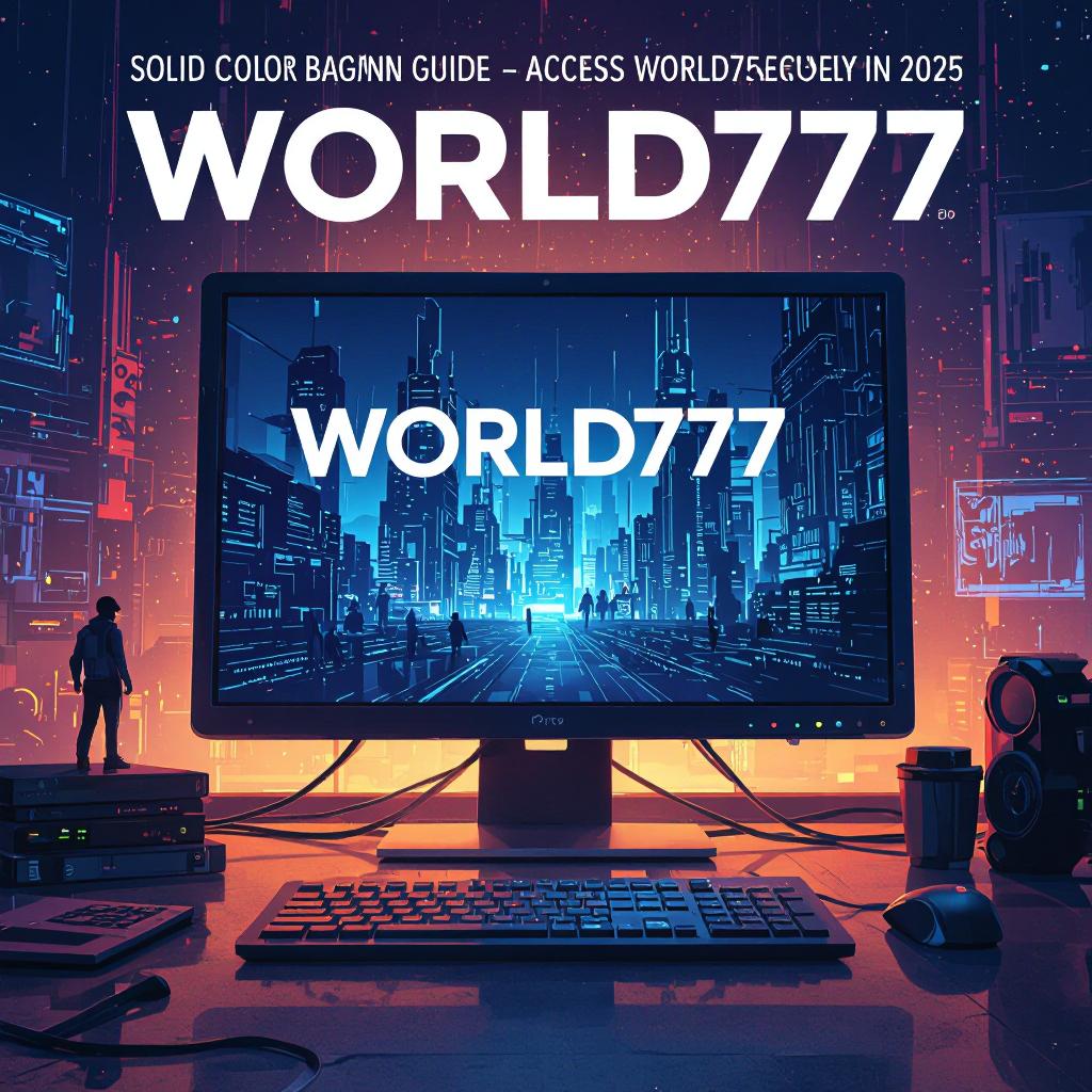 World777 ID Login Guide – Access World777 Securely in 2025