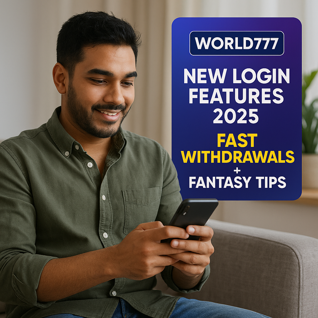 World777 New Login Features 2025 | Fast Withdrawals & Fantasy Tips