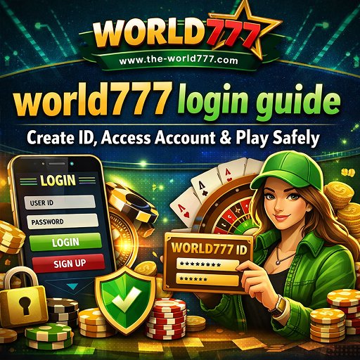 world777 login guide – Create ID, Access Account & Play Safely