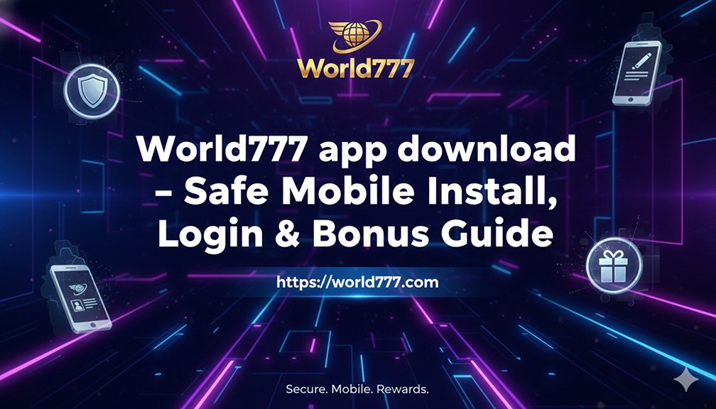 world777 app download – Safe Mobile Install, Login & Bonus Guide