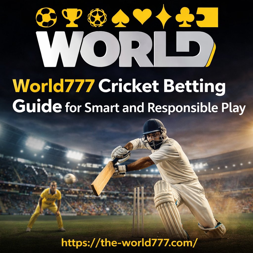 World777 Cricket Betting Guide for Smart and Responsible Play
